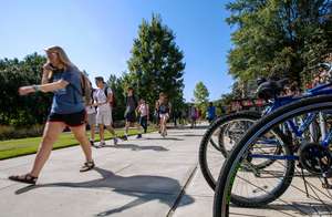 "Students walking to class" by UGA CAES/Extension is licensed under CC BY-NC 2.0.