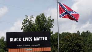 Black Lives Matter Campaign, Confederate Flag